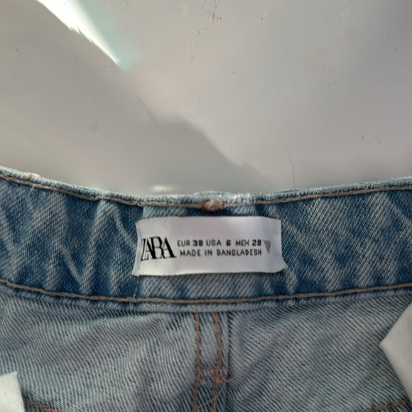 Zara Jean shorts size 6 - Picture 2 of 4